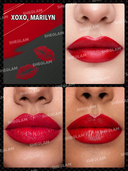 MARILYN MONROE X SHEGLAM THE ICON LIPSTICK-XOXO