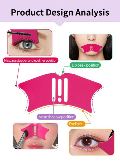 Nose Contour Eyeliner Stencils