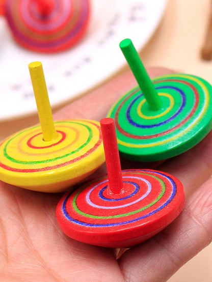 Wooden Desktop Stress Relief Gyroscope